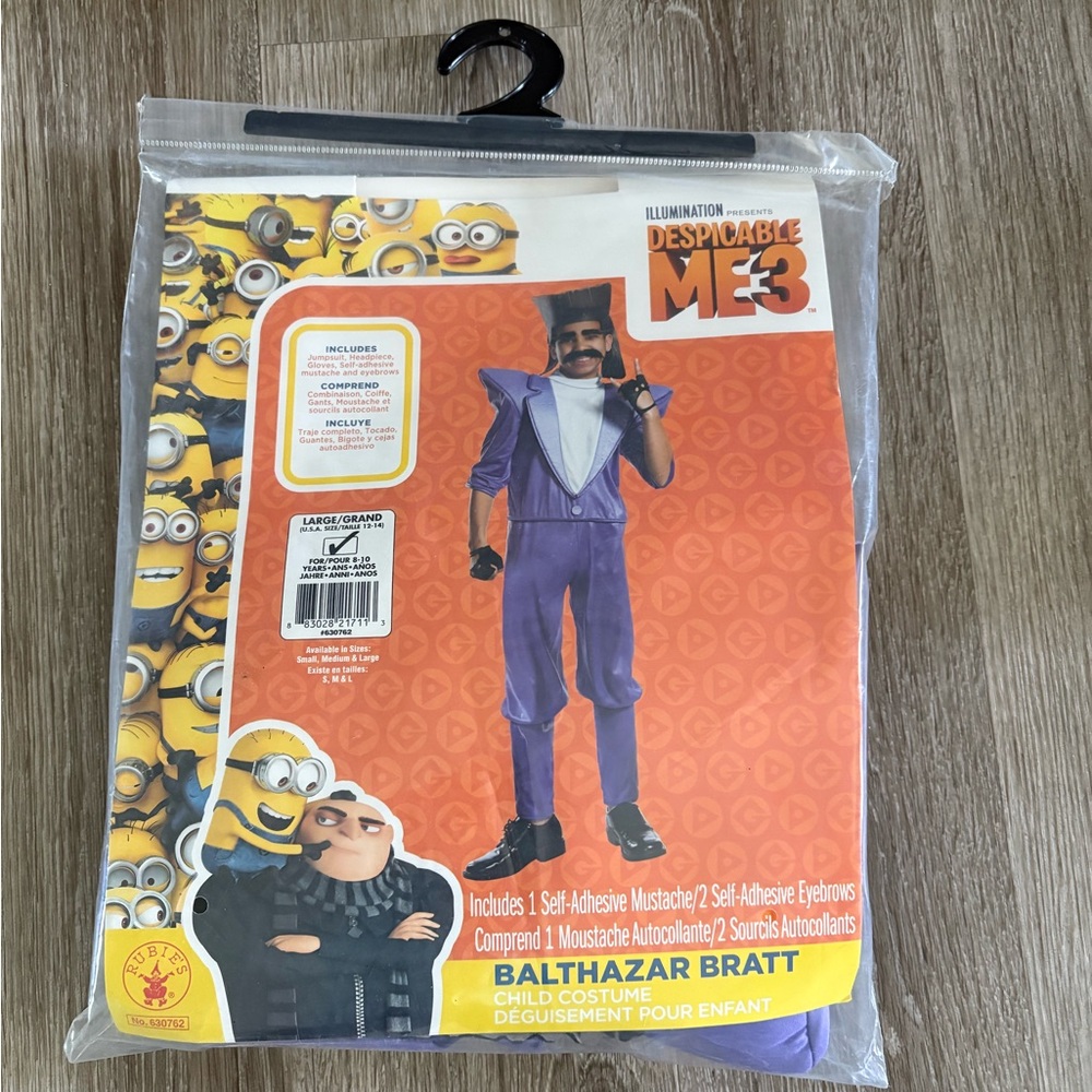 Balthazar Bratt Kids Costume - Purple